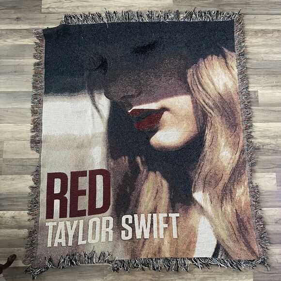Other - Taylor Swift RED Album Cover Tapestry Throw 2012 50x60
